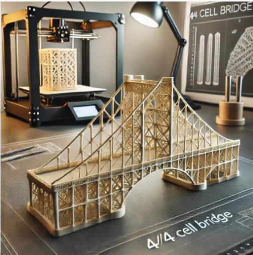 4/4 cell bridge 3d print file