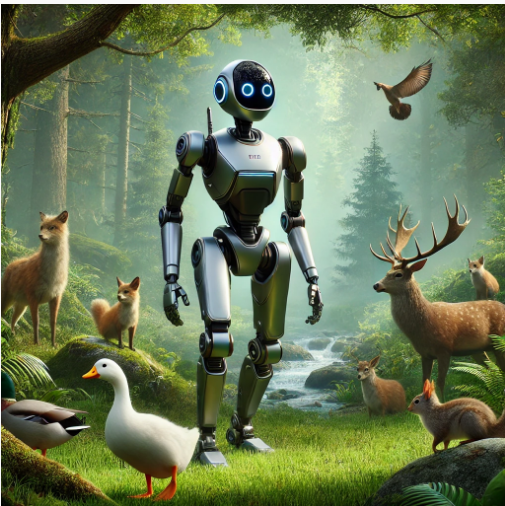 the wild robot protects