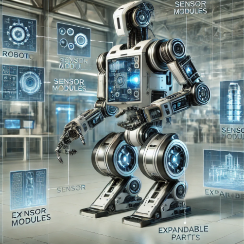 expandability robot labeled