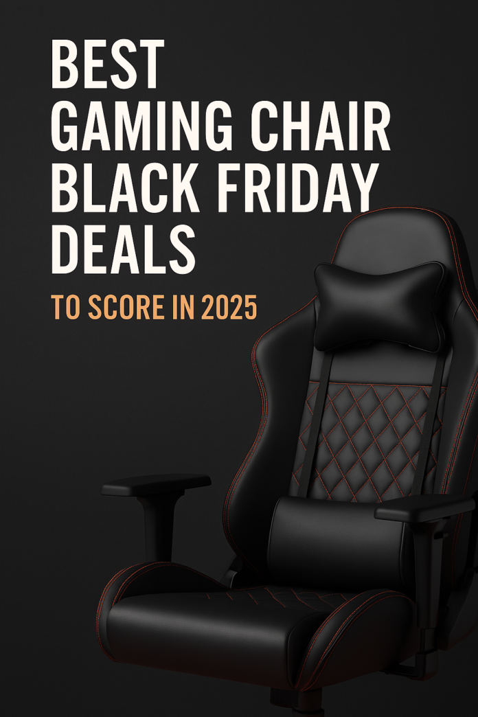 gaming chair black friday